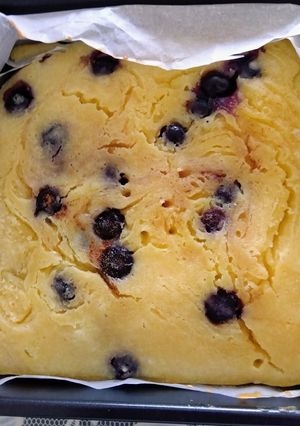 ブルーベリーのヨーグルトケーキのレピ-レシピのメイン写真