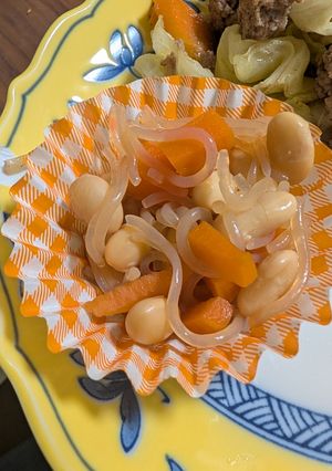 作り置き蒸し大豆の定番煮豆-レシピのメイン写真