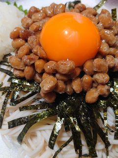 うまっ!♫月見納豆おろし冷そば♫-レシピのメイン写真