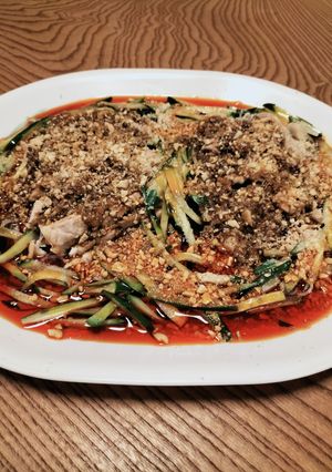 四川ダレの棒棒鶏(バンバンジー)-レシピのメイン写真