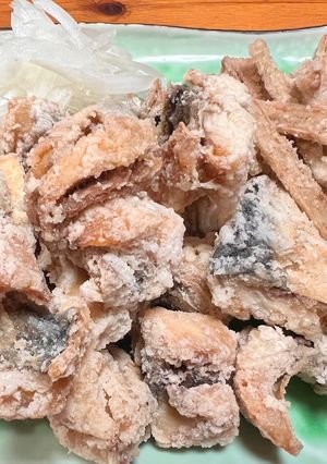 メイン♡鯖と牛蒡のカリッと唐揚げを南蛮タレで♡-レシピのメイン写真