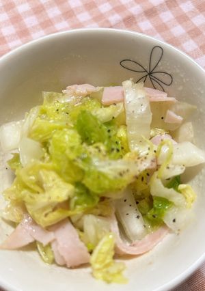 白菜とハムのレモンサラダ-レシピのメイン写真