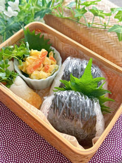 ラップで時短・簡単!直巻きおにぎり-レシピのメイン写真