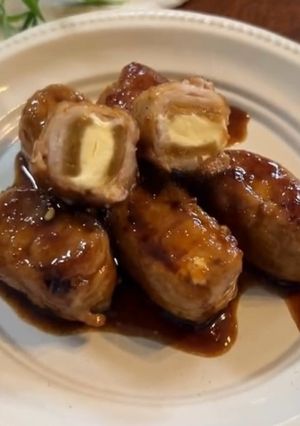 干し芋とクリームチーズの肉巻き-レシピのメイン写真