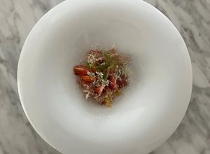 いちごとミニトマト　生ハムのサラダ仕立て-レシピのメイン写真