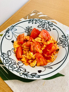 トマトと卵の中華風炒め-レシピのメイン写真