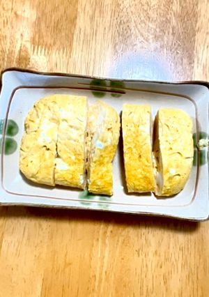 レンジで簡単♪ぷるぷる豆腐だし巻き卵-レシピのメイン写真