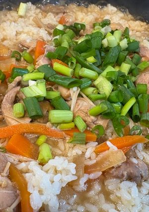 鶏肉と卵のさっぱりクッパ-レシピのメイン写真