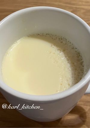 簡単ぷるぷるマグカップ豆乳プリン覚書-レシピのメイン写真