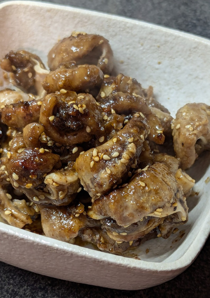 【珍味】鰤のふとう（胃袋）の甘辛炒め-レシピのメイン写真