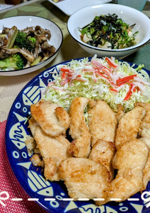 鶏むね肉のあっさりやき-レシピのメイン写真