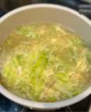 簡単♡野菜たっぷり鶏ガラスープ
