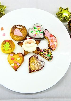 米粉とスキムミルクのクリスマスクッキー☆-レシピのメイン写真