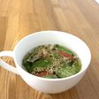 カニカマとレタスのスープ