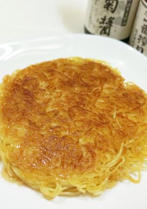 うちの☆焼きそば麺❤️かた焼きそばの必殺技-レシピのメイン写真
