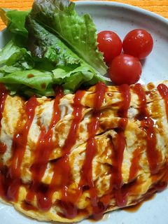 オムレツ(ひき肉)-レシピのメイン写真
