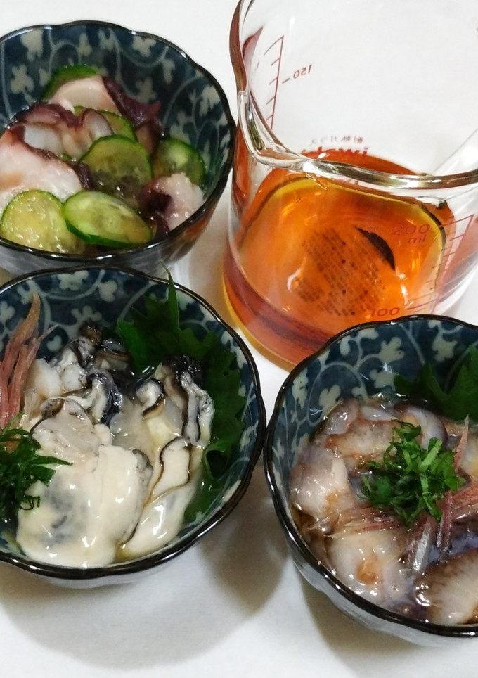 うちの味☆ナマコ酢♪酢牡蠣♪まろ旨三杯酢-レシピのメイン写真