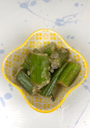オクラのレモン風味な唐揚げ-レシピのメイン写真