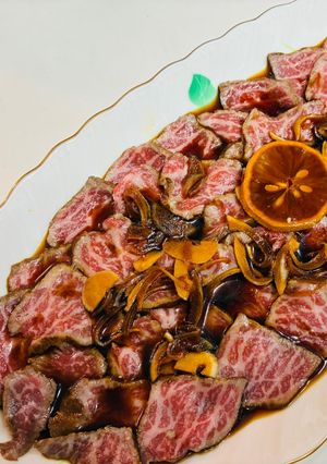 漬け込むだけ!牛肉のたたき-レシピのメイン写真