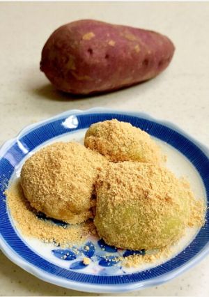 ★レンジで簡単！さつまいも餅-レシピのメイン写真