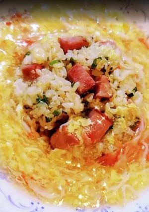 ラルラ♩ふんわりあんかけチャーハン-レシピのメイン写真