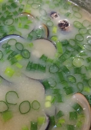 とり野菜みそでしじみ汁-レシピのメイン写真