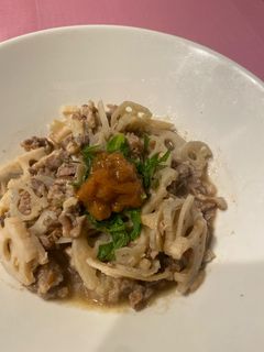 豚肉とれんこんの甘辛炒め-レシピのメイン写真