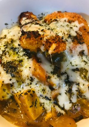 のこりのカレーで●カツカレードリア-レシピのメイン写真