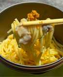 ▲山ごはん▲いちご煮クリームパスタ