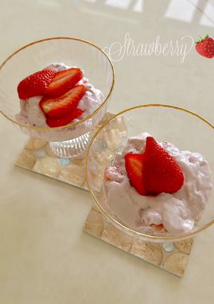 フルーチェアレンジ🍓-レシピのメイン写真