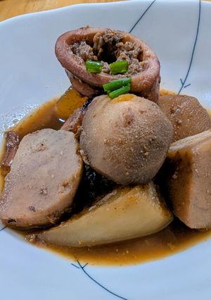 イカと大根、里芋のコク旨煮-レシピのメイン写真