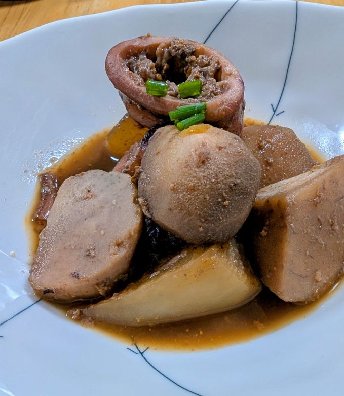 イカと大根、里芋のコク旨煮-レシピのメイン写真