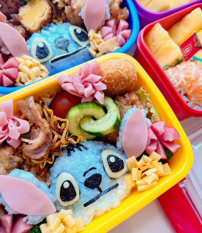 ディズニー スティッチ コリラックマ　キャラ弁つくろう！ お弁当 パズル ディズニー スティッチ コリラックマ キャラ弁つくろう！ お弁当