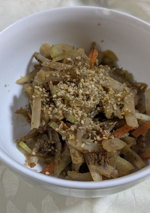 きんぴらの貧乏炒め-レシピのメイン写真