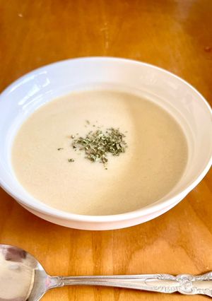 節約!簡単!玉ねぎだけの冷製ポタージュ-レシピのメイン写真