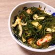 切り昆布の揚げ揚げ炒め