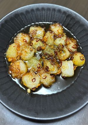 お餅のアヒージョ-レシピのメイン写真