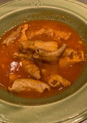 白もつのトマト煮込み-レシピのメイン写真