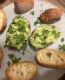 ひよこ豆とアボカド🥑生ハムサラダ🥗