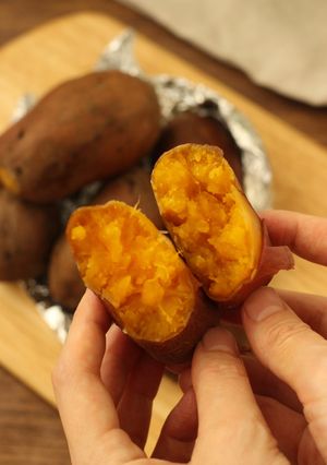 甘さ最大限【我が家の絶品焼き芋】-レシピのメイン写真