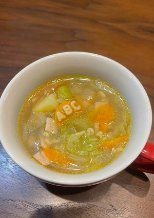 目指せ！給食のABCスープ-レシピのメイン写真