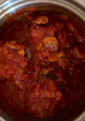 煮込みハンバーグ-レシピのメイン写真