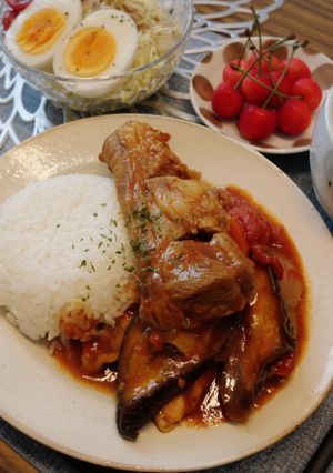 炊飯器で簡単スペアリブカレー-レシピのメイン写真