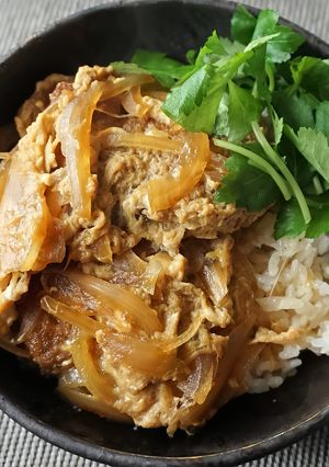 ヒレカツ丼-レシピのメイン写真