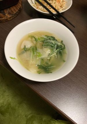 水菜と大根の中華スープ-レシピのメイン写真