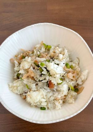 ⭐︎たっぷり具材の梅じゃこ混ぜご飯⭐︎-レシピのメイン写真