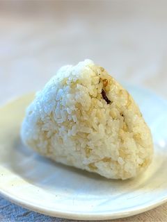 玄米(入り)ご飯で佃煮おにぎり-レシピのメイン写真