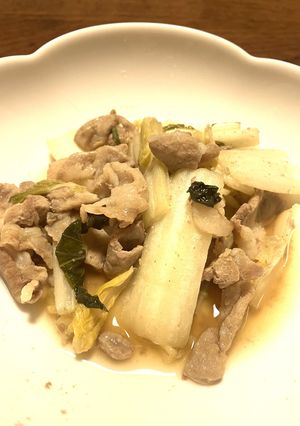 豚と白菜のポン酢炒め-レシピのメイン写真