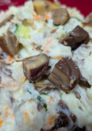 栗たっぷりのポテトサラダ-レシピのメイン写真