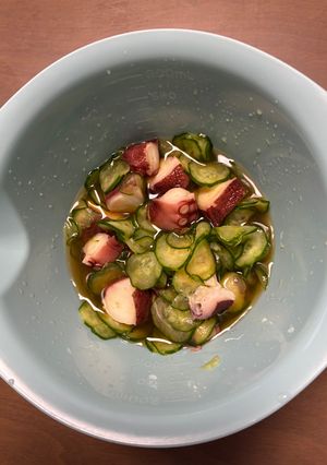 簡単たこ酢-レシピのメイン写真